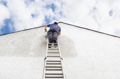 Peinture extérieure à Dalem — façades et ravalement